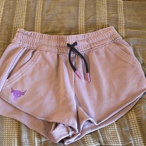 Under Armour Lavender Athletic Shorts